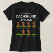 Thick Headed Dog - Funny Long Hair Dachshund for C T-Shirt (Design vorne)