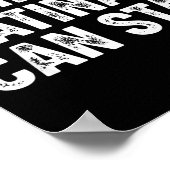 Thick Latinas Can Stay  Poster (Ecke)