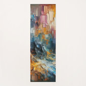 Thick Textured Paint Pattern Yogamatte (Vorderseite)