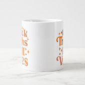 Thick Thighs Fall Vibes Jumbo-Tasse (Vorderseite)