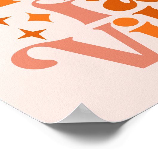 Thick Thighs Fall Vibes Poster (Ecke)