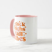 Thick Thighs Fall Vibes Tasse (Vorderseite Links)