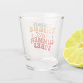 Thick Thighs & Summer Vibes Beach Schnapsglas (Rückseite)