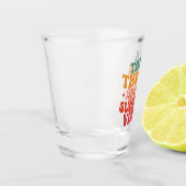 Thick Thighs & Summer Vibes Beach Schnapsglas (Links)