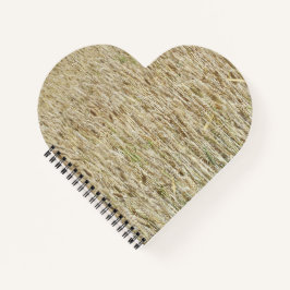 Thick Wheat Field Notebook Notizblock