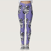 Thicky Vicky Custom Shuttlecock-Leggings Leggings (Vorderseite)