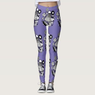 Thicky Vicky Custom Shuttlecock-Leggings Leggings