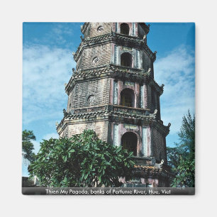 Thien MU Pagode, Banken von Parfüm-Fluss, Farbe, Magnet