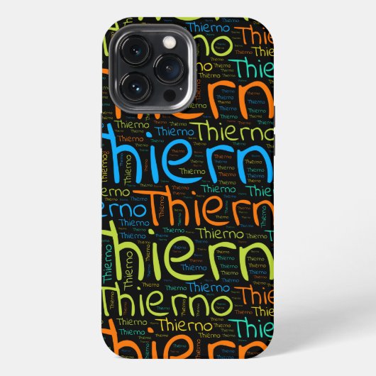Thierno iPhone Hülle (Rückseite)