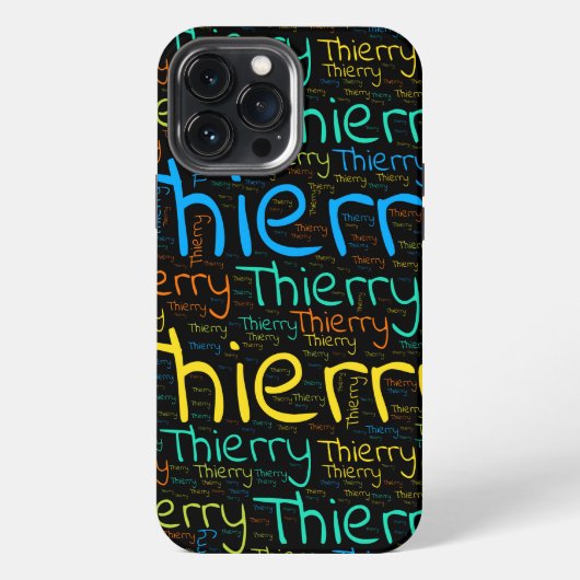 Thierry iPhone Hülle (Rückseite)