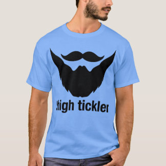 Thigh Tickler Funny Beard Design T-Shirt
