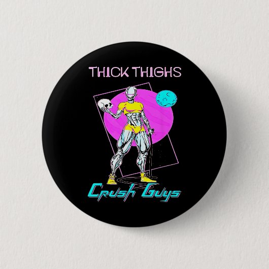 Thiick Thights Crush Typ Weightlift Bodybuildin Button (Vorderseite)