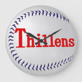 Thillens Stadium, Chicago, Illinois Große Wanduhr