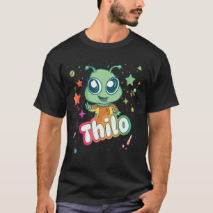 THILO - Niedlicher Name des Jungen mit niedlicher  T-Shirt
