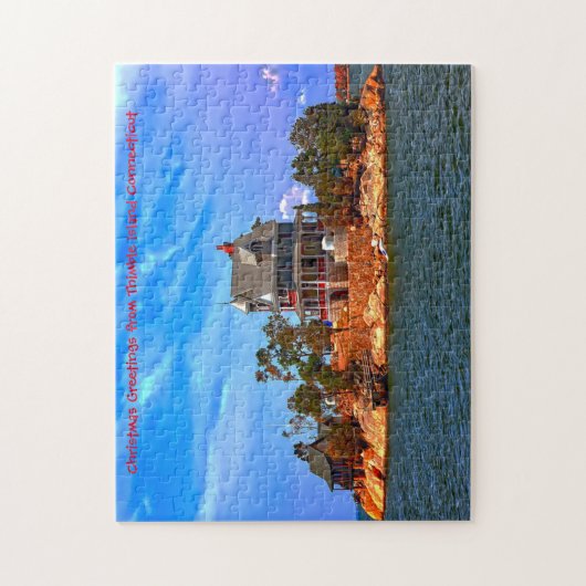 Thimble Island Connecticut. Jigsaw Puzzle (Vertikal)