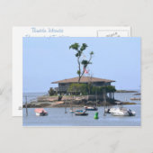 Thimble Island Postcard Postkarte (Vorne/Hinten)