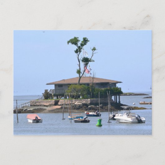 Thimble Island Postcard Postkarte (Vorderseite)