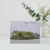 Thimble Island Postcard Postkarte (Stehend Vorderseite)