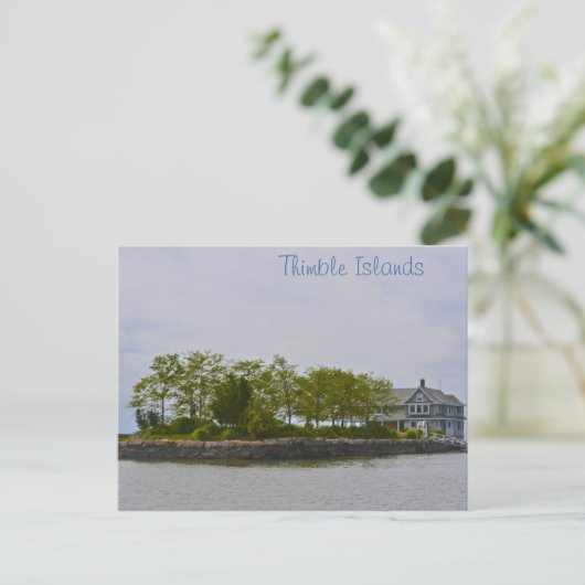 Thimble Island Postcard Postkarte (Stehend Vorderseite)