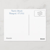 Thimble Island Postcard Postkarte (Rückseite)