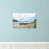 Thimble Island Wrapped Canvas Leinwanddruck (Insitu (Holzboden))