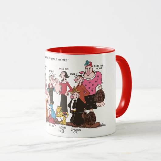 Thimble Theater Tasse (VorderseiteRechts)