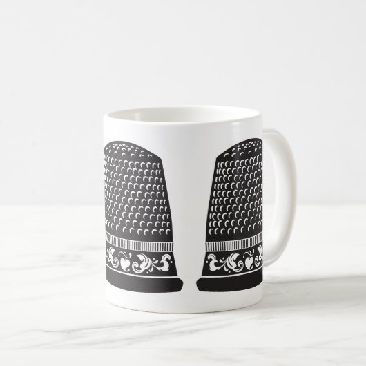 Thimble von FiberFlies Kaffeetasse (VorderseiteRechts)
