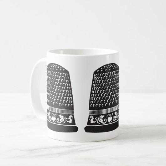 Thimble von FiberFlies Kaffeetasse (Vorderseite Links)