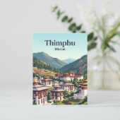 Thimphu, Bhutan Postkarte (Stehend Vorderseite)