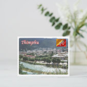 Thimphu - postkarte (Stehend Vorderseite)