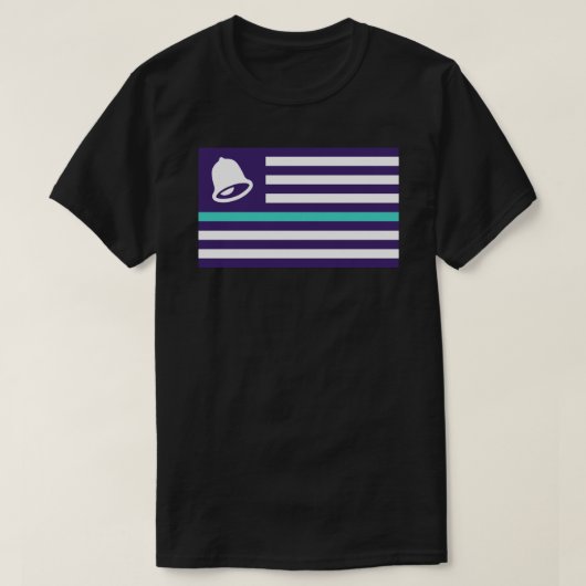 Thin Baja Blast Line Aufkleber T-Shirt (Design vorne)