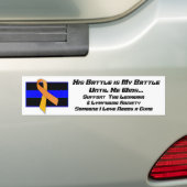 Thin_Blue_Line, 2000px-Orange_ribbon_svg, sein B… Autoaufkleber (Auf Auto)