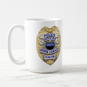 Thin Blue Line - 30 Jahre Leistungsabzeichen der P Kaffeetasse