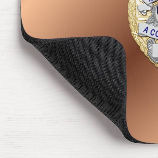 Thin Blue Line Abzeichen Mousepad (Ecke)