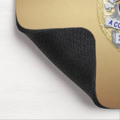 Thin Blue Line Abzeichen Mousepad (Ecke)