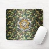 Thin Blue Line Abzeichen Mousepad (Mit Mouse)