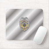 Thin Blue Line Abzeichen Mousepad (Mit Mouse)