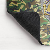 Thin Blue Line Abzeichen Mousepad (Ecke)