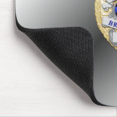 Thin Blue Line Abzeichen Mousepad (Ecke)