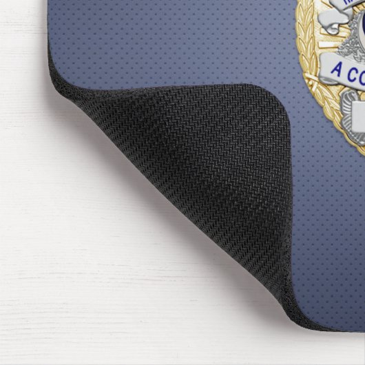 Thin Blue Line Abzeichen Mousepad (Ecke)