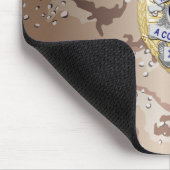 Thin Blue Line Abzeichen Mousepad (Ecke)