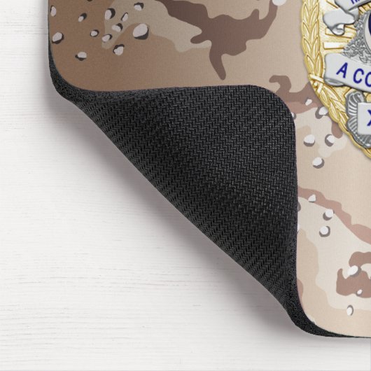 Thin Blue Line Abzeichen Mousepad (Ecke)