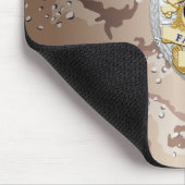 Thin Blue Line Abzeichen Mousepad (Ecke)