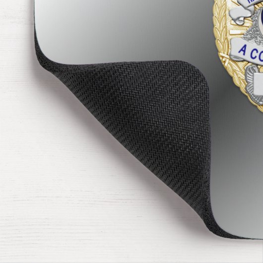Thin Blue Line Abzeichen Mousepad (Ecke)