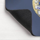 Thin Blue Line Abzeichen Mousepad (Ecke)