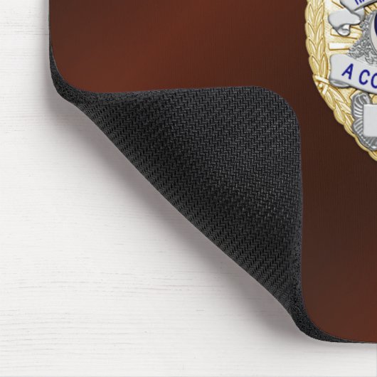 Thin Blue Line Abzeichen Mousepad (Ecke)