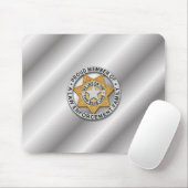 Thin Blue Line Abzeichen Mousepad (Mit Mouse)
