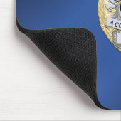 Thin Blue Line Abzeichen Mousepad (Ecke)