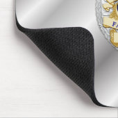 Thin Blue Line Abzeichen Mousepad (Ecke)