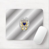 Thin Blue Line Abzeichen Mousepad (Mit Mouse)